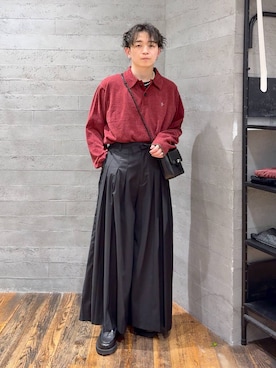 「アイテム（アクセサリー）」を使った、HARE     もりたいさん（メンズ・168cm・20代）の秋コーディネート