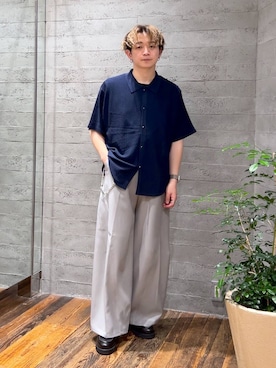 「アイテム（ピアス（片耳用））」を使った、HARE     もりたいさん（メンズ・168cm）の夏コーディネート