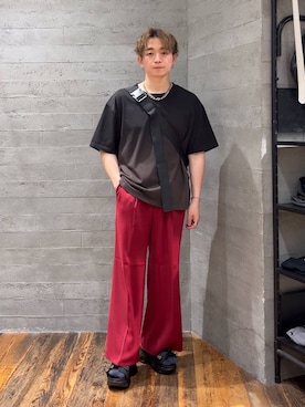 「HARE（ハレ）のステンレスブレスレット(HARE)（ブレスレット）」を使った、HARE     もりたいさん（メンズ・168cm・20代）の夏コーディネート