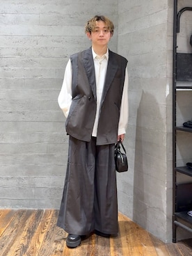 「アイテム（ボストンバッグ）」を使った、HARE     もりたいさん（メンズ・168cm・20代）の夏コーディネート