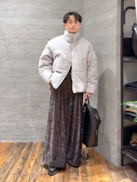 「アイテム（ピアス（片耳用））」を使った、HARE     もりたいさん（メンズ・168cm）の秋コーディネート