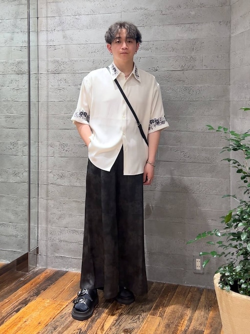 【SET UP対応】TOROMIシシュウシャツSS(HARE)