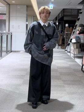 HARE     もりたいさん（メンズ・168cm）の冬コーディネート