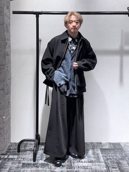 HARE（ハレ）の「ウーリーテックレイヤードブルゾン(HARE