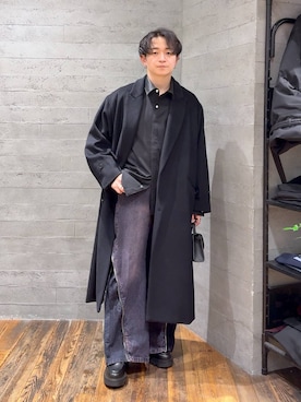 「アイテム（ピアス（片耳用））」を使った、HARE     もりたいさん（メンズ・168cm）の冬コーディネート