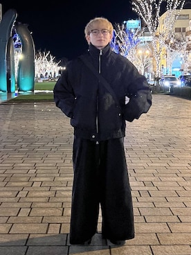 HARE     もりたいさん（メンズ・168cm）の冬コーディネート