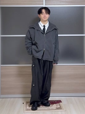 「アイテム（フォーマルスーツ/小物）」を使った、HARE     もりたいさん（メンズ・168cm・20代）の秋コーディネート