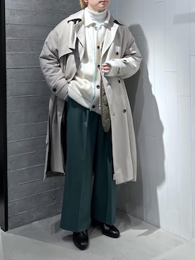 「きれいめスタイル」｜「アイテム（ジャケット/アウター）」を使った、HARE     もりたいさん（メンズ・168cm）の冬コーディネート