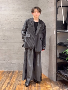 「アイテム（ピアス（片耳用））」を使った、HARE     もりたいさん（メンズ・168cm）の秋コーディネート