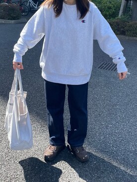 「llbean」｜にしむらさんさん（レディース・158cm）の夏コーディネート