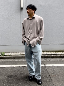 「SFW（エスエフダブリュー）のアイテム（ブーツ）」を使った、MASAYAさん（メンズ・160cm）の秋コーディネート