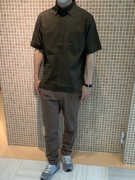 BRICK HOUSE シャツ工房 葛西アリオ店さん(メンズ・173cm)の夏コーディネート