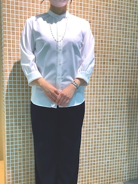 BRICK HOUSE シャツ工房 葛西アリオ店さん(レディース・153cm)の春コーディネート