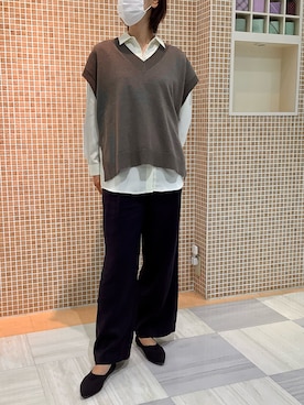 BRICK HOUSE シャツ工房 葛西アリオ店さんのコーディネート