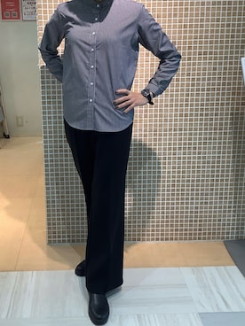 BRICK HOUSE シャツ工房 葛西アリオ店さん(レディース・162cm)の秋コーディネート