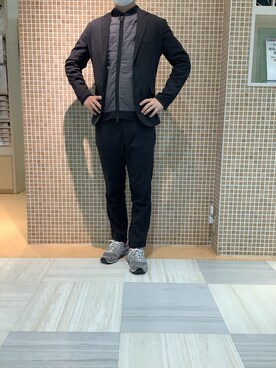 「防寒」｜BRICK HOUSE シャツ工房 葛西アリオ店さん（メンズ・173cm）の冬コーディネート
