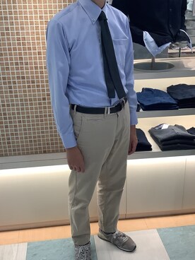 BRICK HOUSE シャツ工房 葛西アリオ店さん（メンズ・177cm）の秋コーディネート