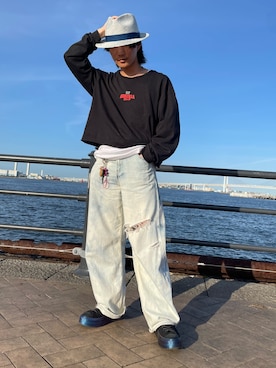Rin⚡️さん（メンズ・165cm）の春コーディネート