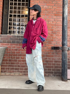 「POLO RALPH LAUREN（ポロ ラルフ ローレン）のアイテム（キャップ）」を使った、Rin⚡️さん（メンズ・165cm）の夏コーディネート