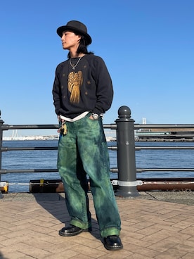 「arth（アース）のアイテム」を使った、Rin⚡️さん（メンズ・165cm）の春コーディネート