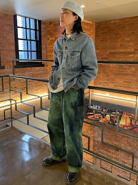 「arth（アース）のアイテム」を使った、Rin⚡️さん（メンズ・165cm）の春コーディネート