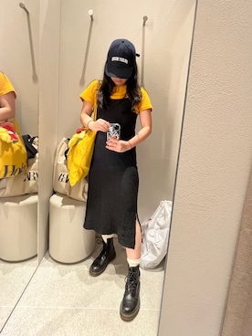 「LAKOLE（ラコレ）のアイテム」を使った、napoblackさん（骨格ウェーブ・レディース・158cm）の夏コーディネート