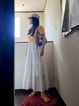 「アイテム（シューズ）」を使った、napoblackさん（骨格ウェーブ・レディース・158cm）の夏コーディネート