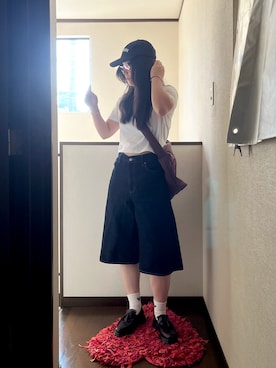 「ZARA（ザラ）のアイテム」を使った、napoblackさん（レディース・158cm）の夏コーディネート