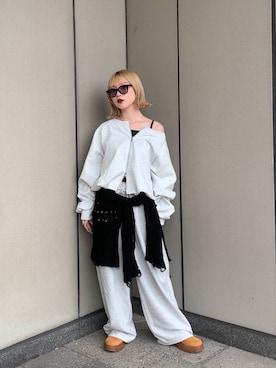「アイテム（スウェット）」を使った、yuki1gouさん（レディース・152cm・20代）の秋コーディネート