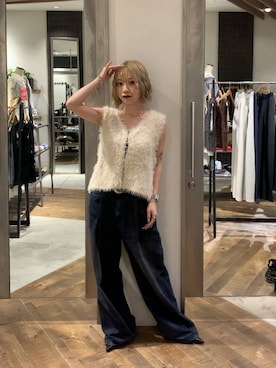 「アイテム（ベスト）」を使った、yuki1gouさん（レディース・152cm・20代）の秋コーディネート