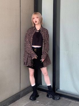 「アイテム（ベルト）」を使った、yuki1gouさん（レディース・152cm・20代）の夏コーディネート