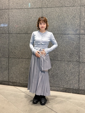 「Sacai（サカイ）のアイテム」を使った、ery928 さん（レディース・152cm）の秋コーディネート