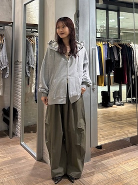 「JEANASIS（ジーナシス）のアイテム（パンツ）」を使った、HARUさん（レディース・163cm）の夏コーディネート