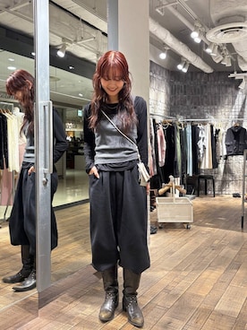 「JEANASIS（ジーナシス）のアイテム」を使った、HARUさん（レディース・163cm）の春コーディネート