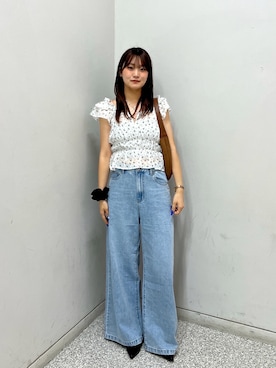 「FREE'S MART（フリーズマート）のアイテム」を使った、AMIさん（骨格ナチュラル・レディース・164cm）の夏コーディネート