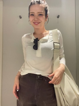 AI_YOSHIHARAさん(レディース・165cm)の春コーディネート