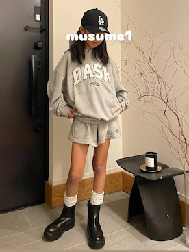 「アイテム（ジャケット/アウター）」を使った、AI_YOSHIHARAさん（キッズ・140cm）の秋コーディネート