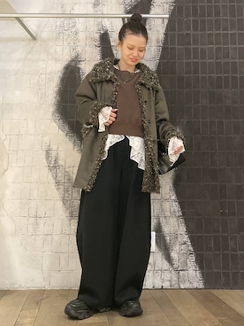 AI_YOSHIHARAさん(レディース・165cm)の冬コーディネート