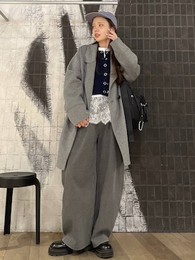 AI_YOSHIHARAさん(レディース・165cm)の冬コーディネート