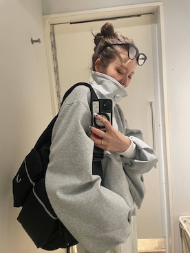 AI_YOSHIHARAさん（レディース・165cm）の冬コーディネート