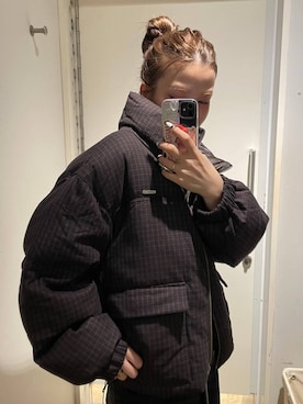 「アイテム（ピアス（両耳用））」を使った、AI_YOSHIHARAさん（レディース・165cm）の秋コーディネート