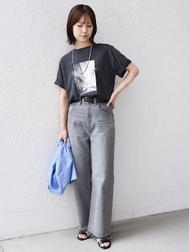 上條さん(レディース・162cm)の秋コーディネート