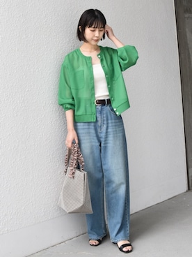 上條さん（レディース・162cm）の秋コーディネート