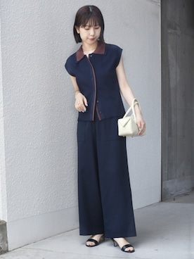 上條さん(レディース・162cm)の夏コーディネート