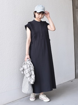 上條さん(レディース・162cm)の夏コーディネート