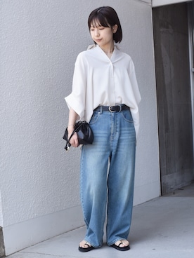 上條さん(レディース・162cm)の夏コーディネート