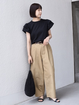 上條さん(レディース・162cm)の夏コーディネート