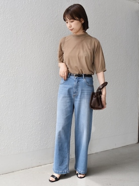 上條さん(レディース・162cm)の秋コーディネート