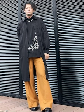 「シャリーフ(SHAREEF)」｜muchioさん（メンズ・175cm）の冬コーディネート