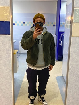 まさやん（改）さん（メンズ・178cm）の冬コーディネート